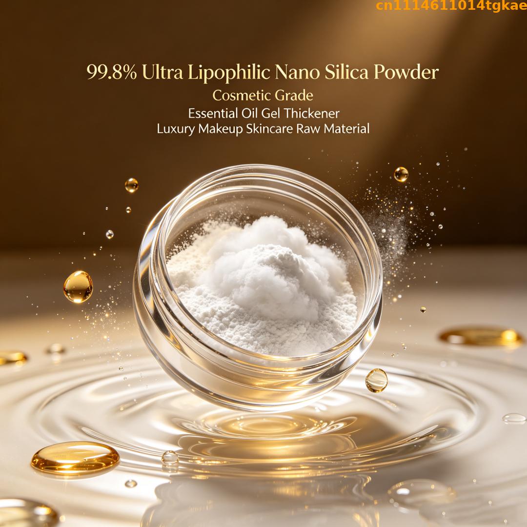 Ultra Luxury Skincare - Bubuk Nano Silika Ultra Lipofilik 99,8%,