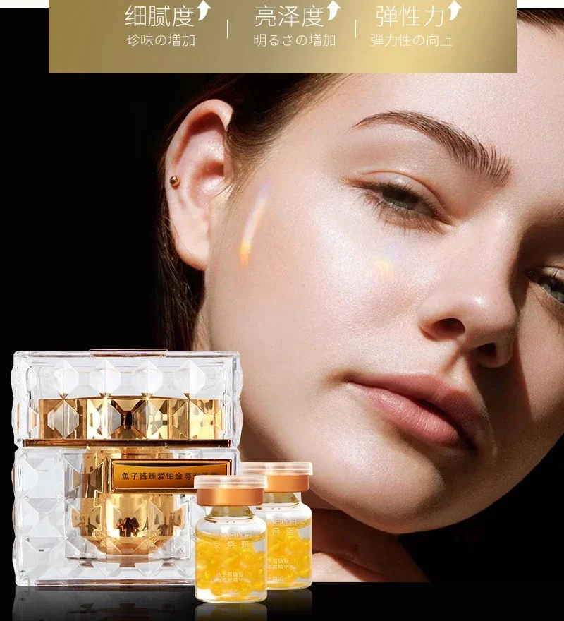 Set Perawatan Kaviar Mewah Lan - Skincare Luxury Whitening ulasan dan harga