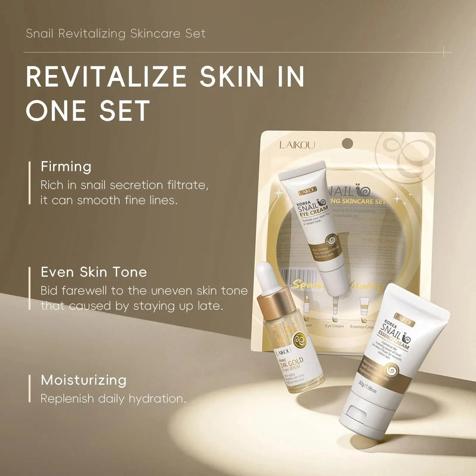 Serum Perawatan Kulit Emas 24K - Luxury Skincare Lines ulasan dan harga