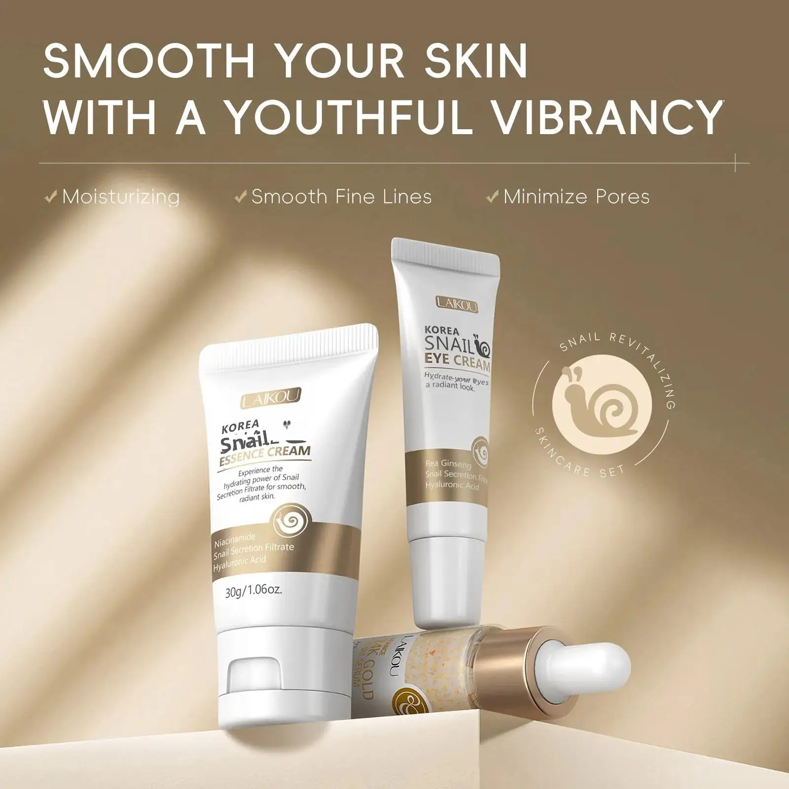 Serum Perawatan Kulit Emas 24K - Luxury Skincare Lines ulasan dan harga