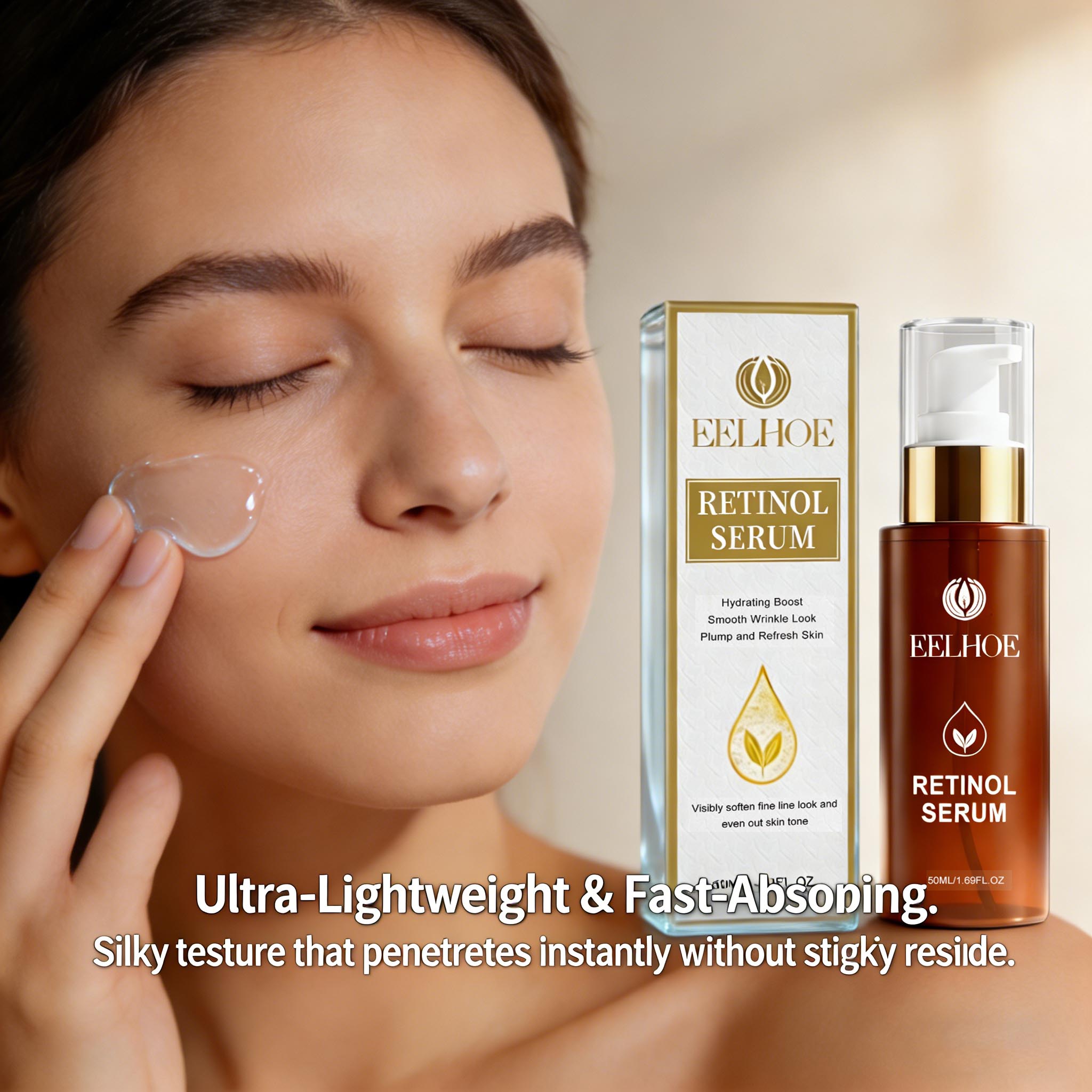 Serum Wajah Pro Retinol Esensi - Tripeptide Collagen Boost ulasan dan harga
