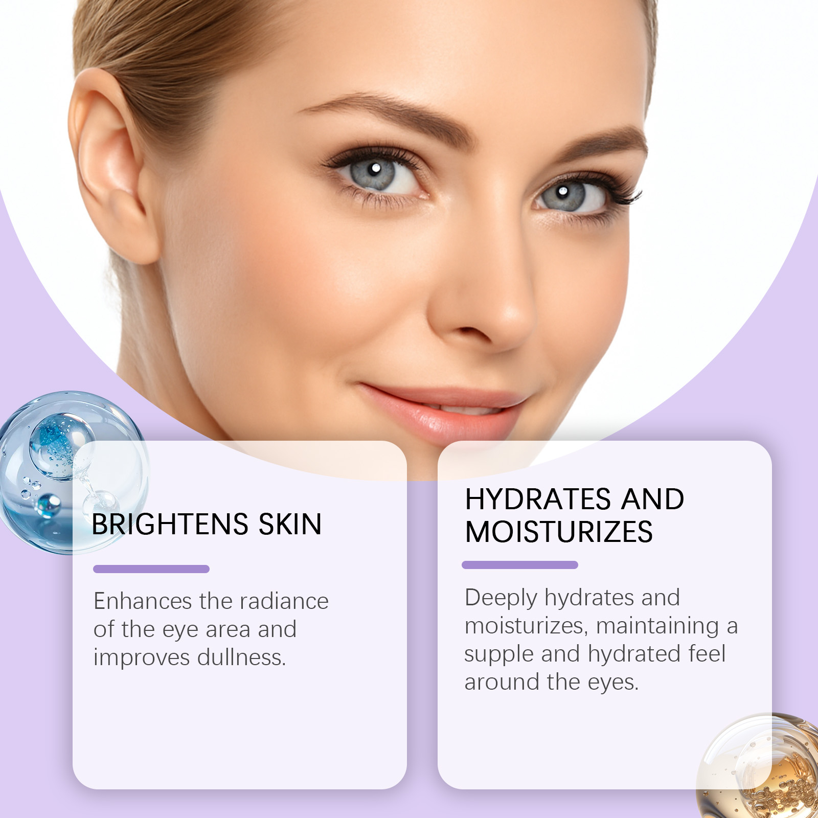 Masker Mata Bergizi Kaviar Mew - Luxury Skincare Lines ulasan dan harga