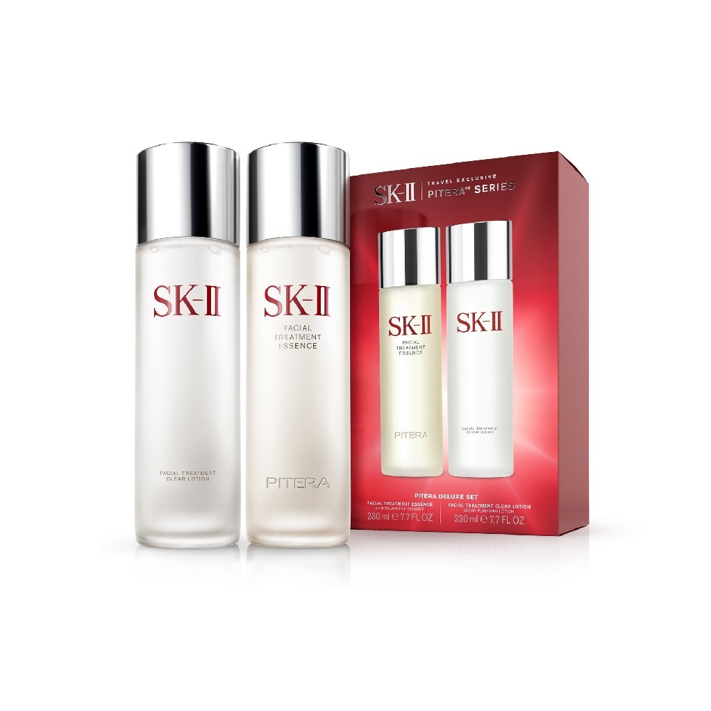Set Duo SK-II Facial Treatment - Luxury Skincare Toner ulasan dan harga