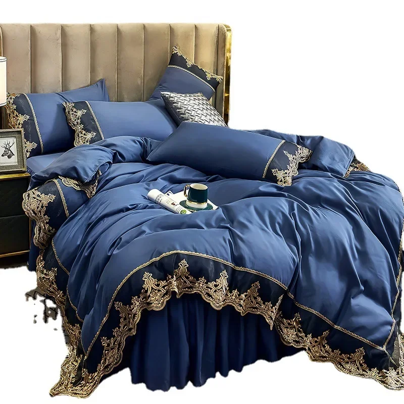 Set Sprei Empat Potong Gaya Er - Luxury European Skincare ulasan dan harga