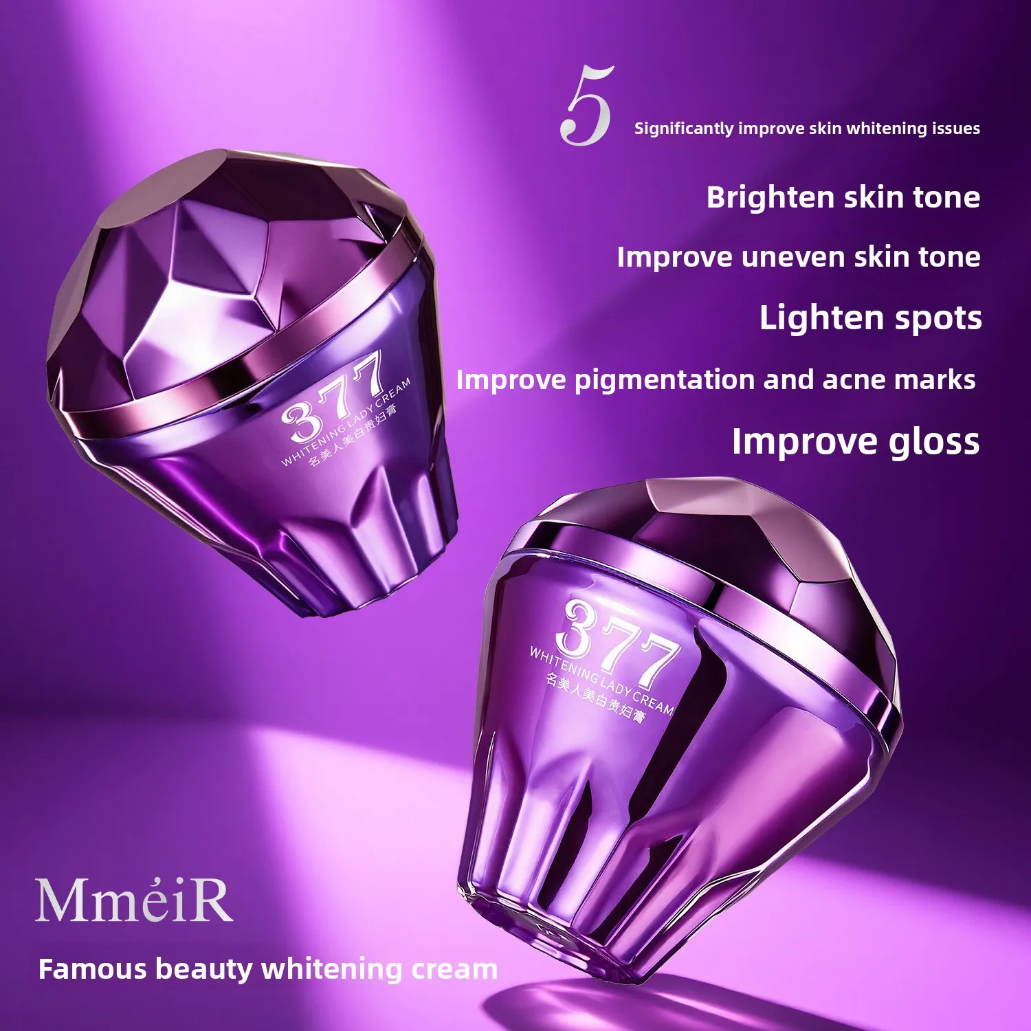 Krim Wajah Pemutih Mewah Melem - Skincare Luxury Whitening ulasan dan harga